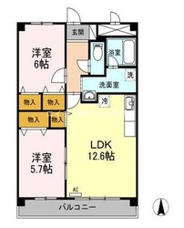 Ｋーｃｉｔｙ葦高の物件間取画像